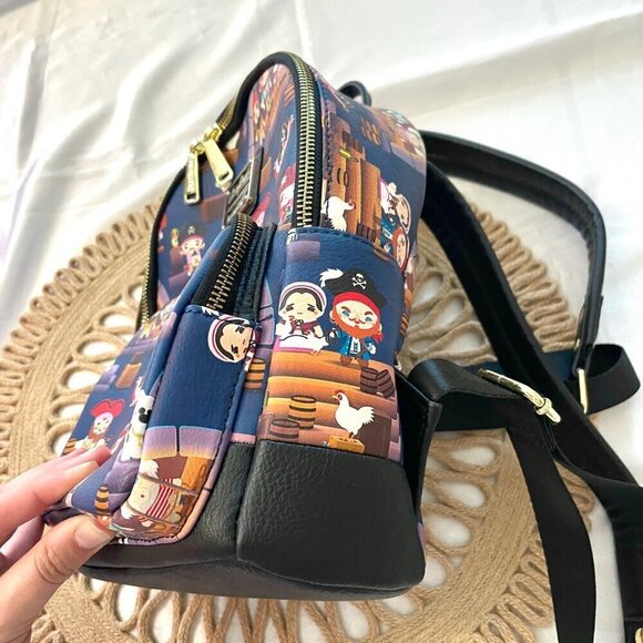 Disney Pirates of the Caribbean Mini Backpack by Loungefly - Picture 6 of 11
